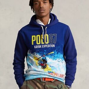 Polo Ralph Lauren Kayak Expedition Fleece Graphic Hoodie